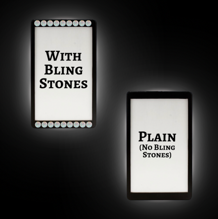 Glow Bling Custom Photo Badge