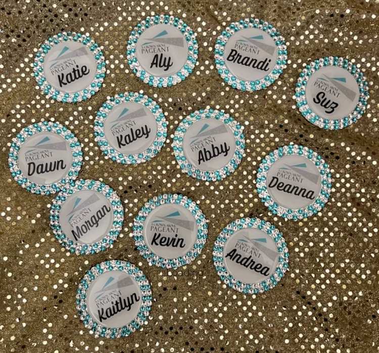 Luxury Custom 2" Photo Button