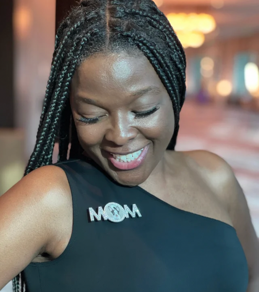 Mom Custom | Magnetic Brooch Pin