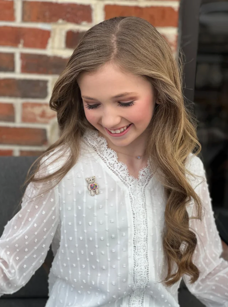 Teddy Bear | Magnetic Brooch Pin