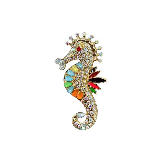 Seahorse | Magnetic Brooch Pin