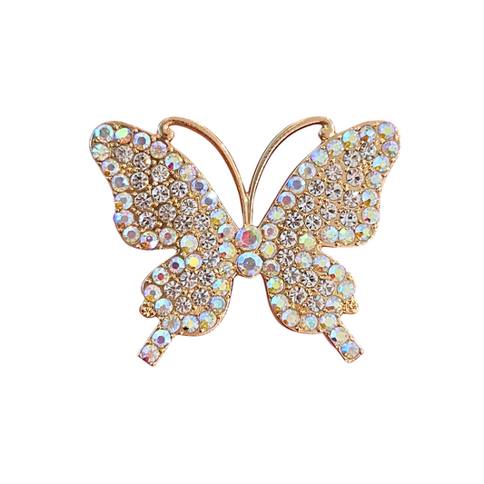 Gold Butterfly | Magnetic Brooch Pin