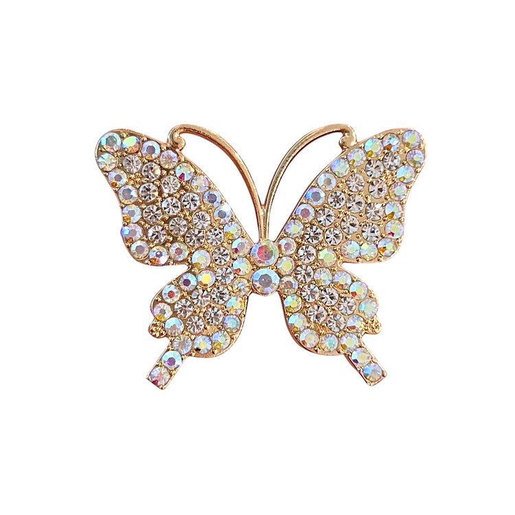 Gold Butterfly | Magnetic Brooch Pin