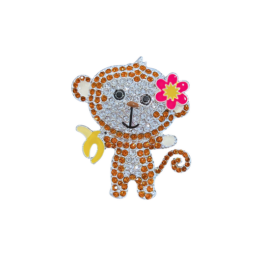 Monkey II | Magnetic Brooch Pin