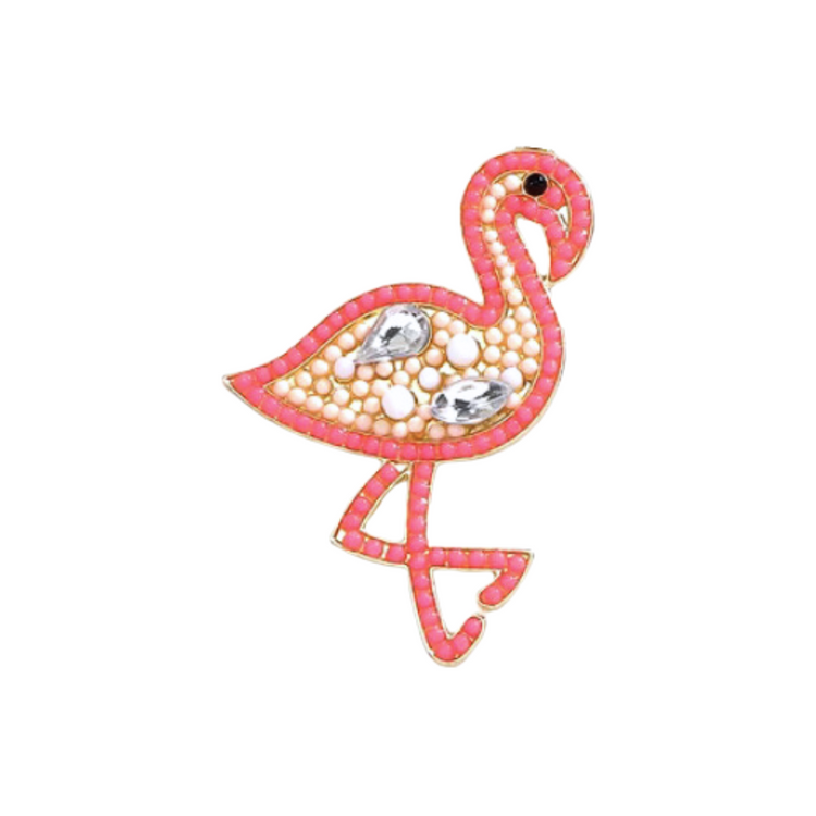 Flamingo | Magnetic Brooch Pin