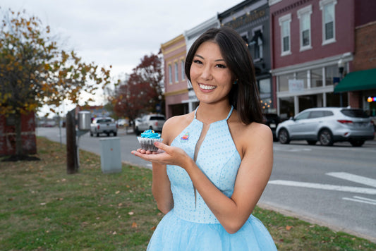 Birthday Cake | Magnetic Brooch Pin