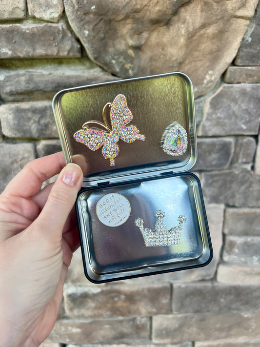 Lavish Black | Magnetic Storage Box