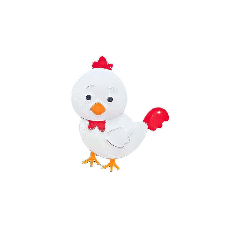 Chicken | Magnetic Brooch Pin