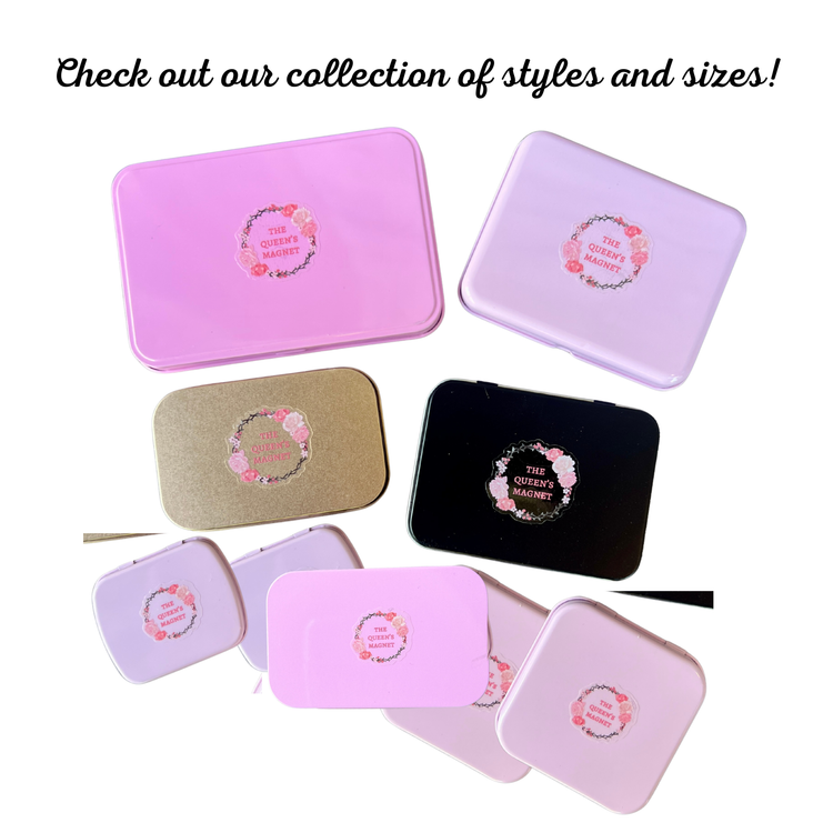 Deluxe Pink Magnetic Storage Box