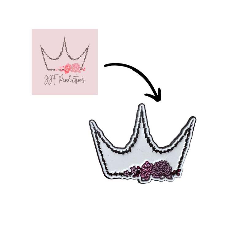 Logo Cutout | Magnetic Brooch Pin