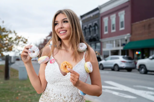 Donut | Magnetic Brooch Pin