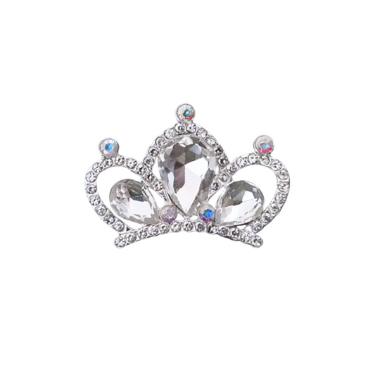 Eden Silver Crown | Magnetic Brooch Pin