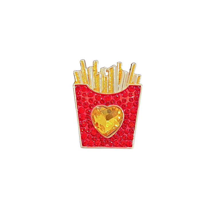 French Fries | Magnetic Brooch Pin