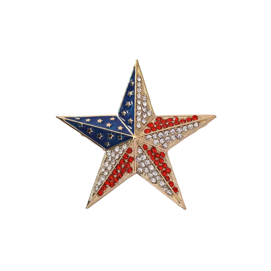 American Star | Magnetic Brooch Pin