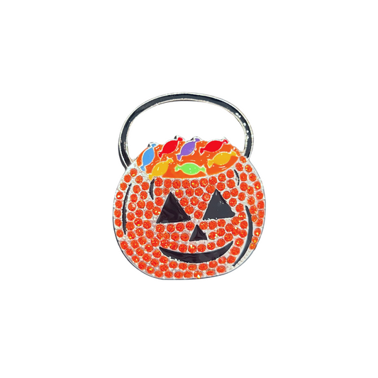 Trick-or-Treat Pumpkin | Magnetic Brooch Pin