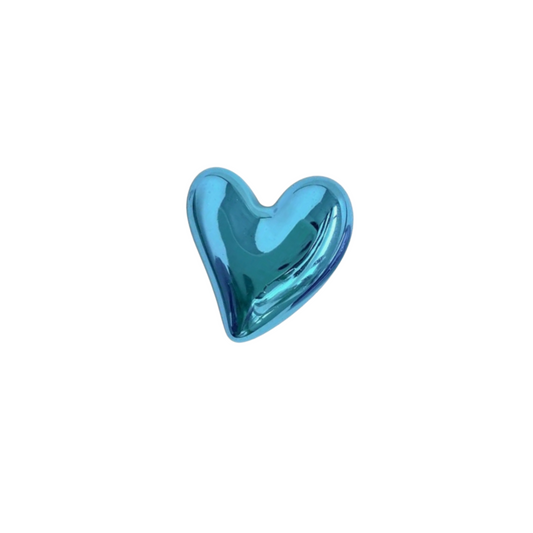 Blue Heart | Magnetic Brooch Pin