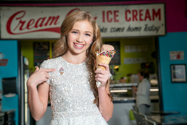 Ice Cream | Magnetic Brooch Pin