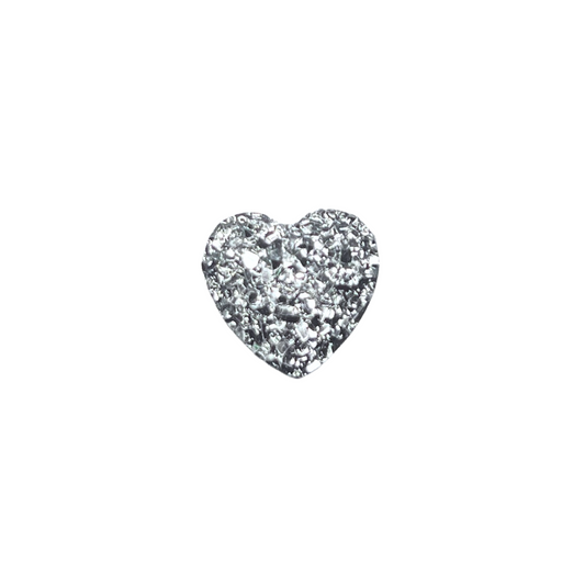 Icy Celestial Heart | Magnetic Brooch Pin