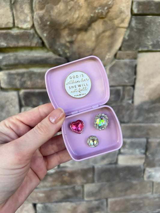 Itty Bitty Pink | Magnetic Storage Box