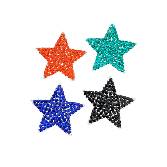 Colored Stars | Magnetic Brooch Pin
