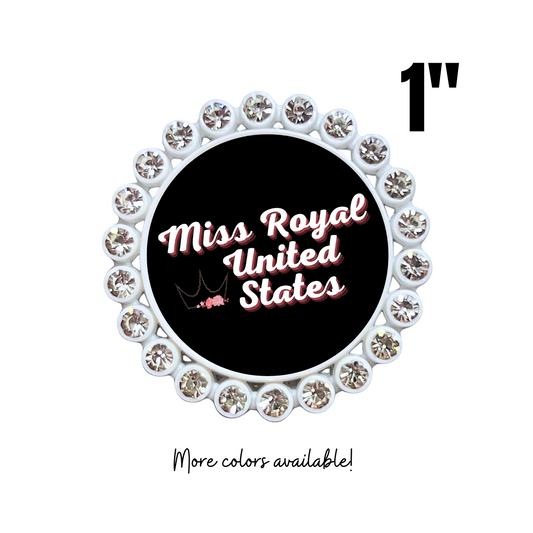Sparkle 1" Custom | Magnetic Brooch Pin
