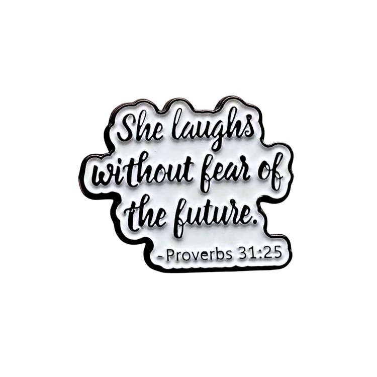 Proverbs 31:25 | Magnetic Brooch Pin
