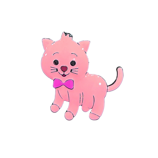 Pink Cat | Magnetic Brooch Pin