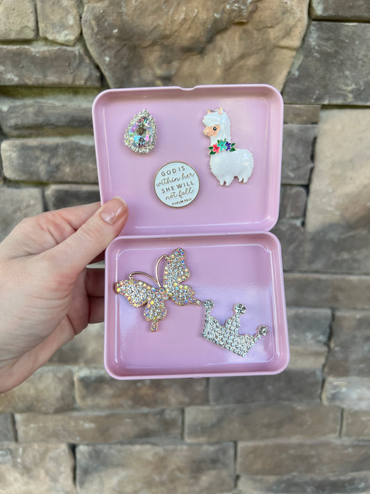 Lavish Pink | Magnetic Storage Box