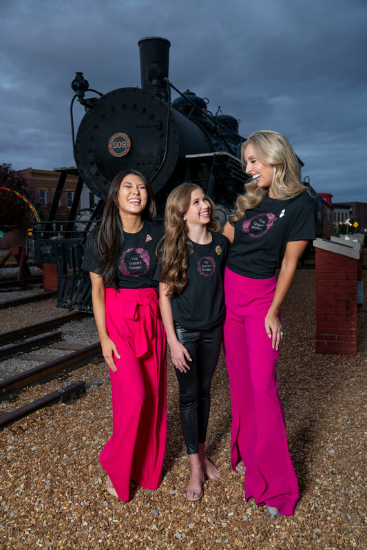 Flower Llama | Magnetic Brooch Pin