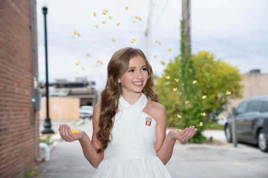 Popcorn | Magnetic Brooch Pin