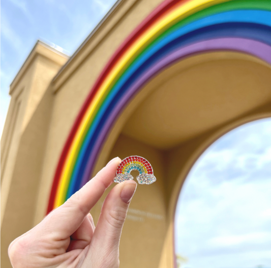 Rainbow | Magnetic Brooch Pin