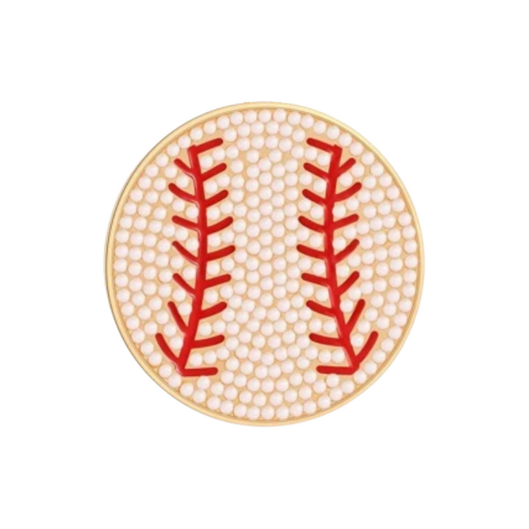 Baseball | Magnetic Brooch Pin