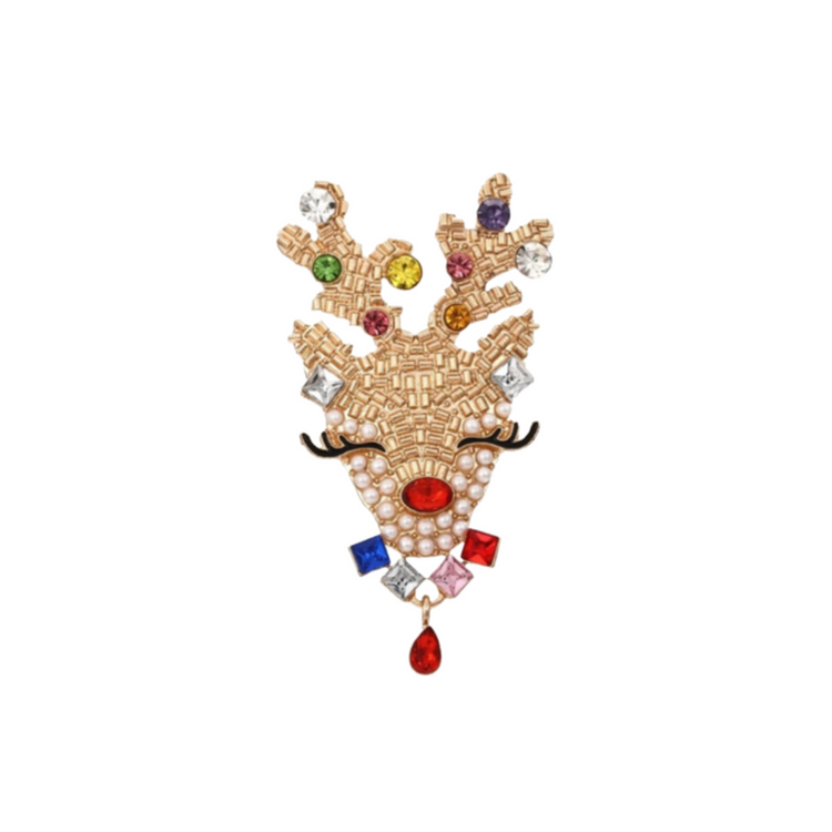 Reindeer Queen | Magnetic Brooch Pin