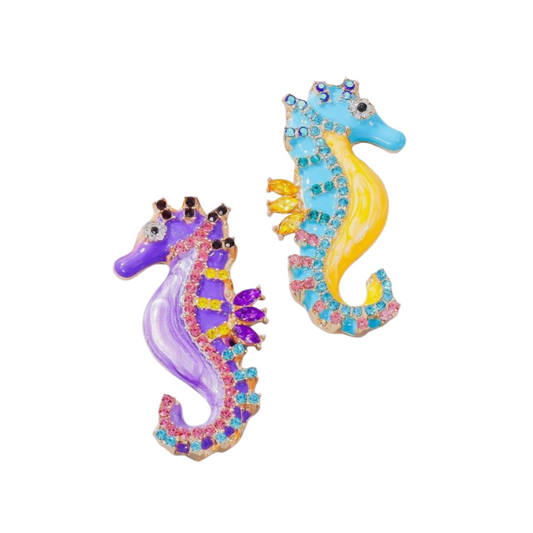 Seahorse II | Magnetic Brooch Pin