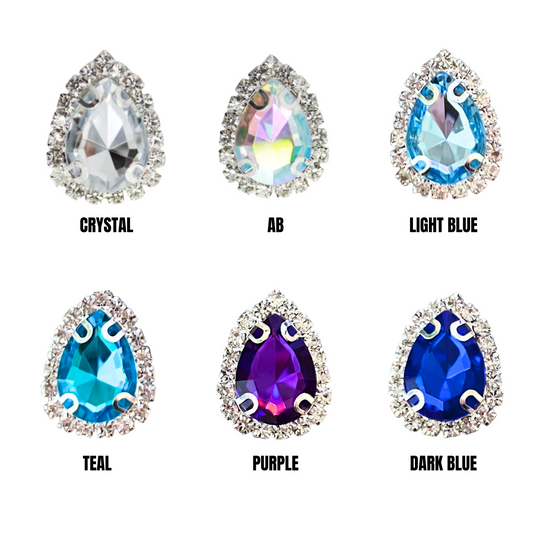 Water Drop Queen | Magnetic Brooch Pin