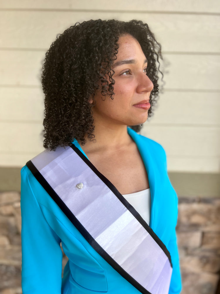 Icy Celestial Heart | Magnetic Brooch Pin