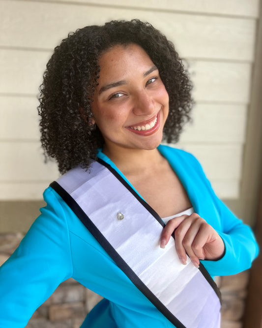 Petite Crystal Teardrop | Magnetic Brooch Pin