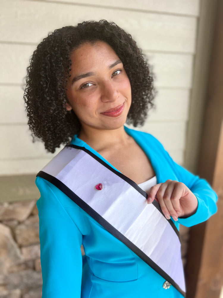 Gemstone Heart | Magnetic Brooch Pin