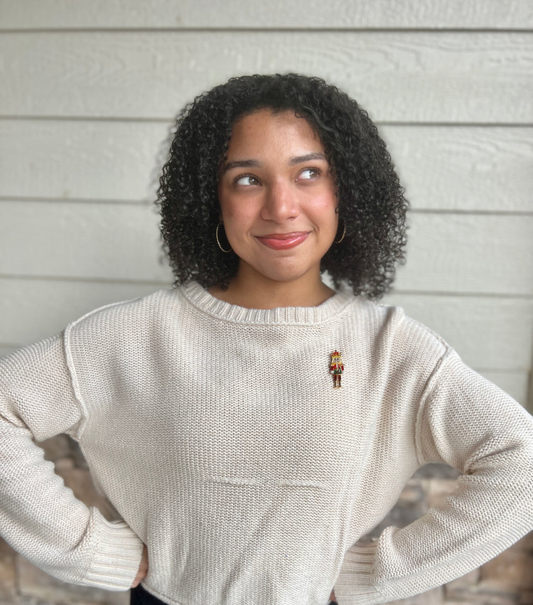 Nutcracker II | Magnetic Brooch Pin