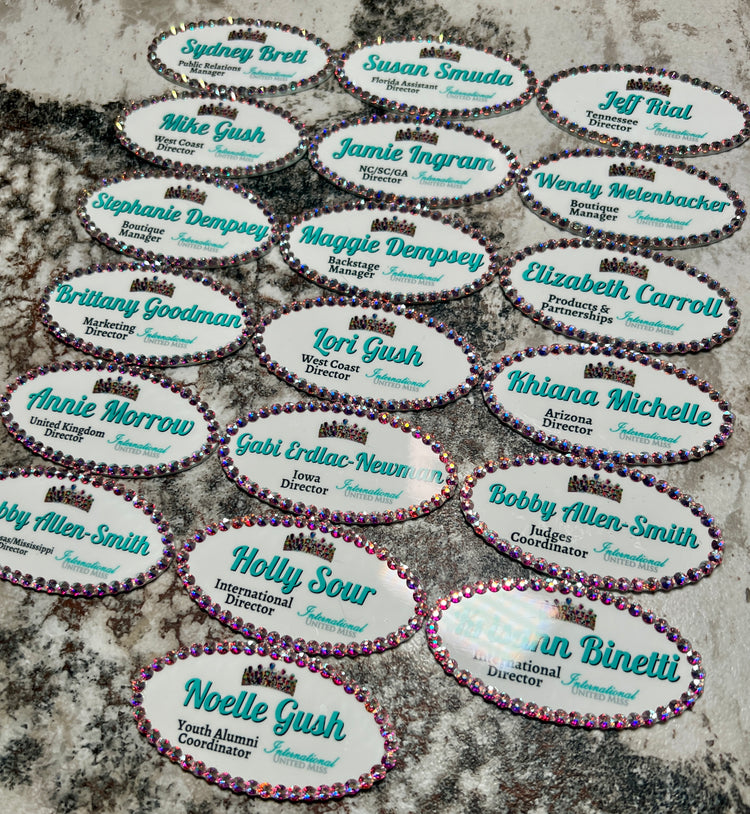 Magnetic Name Tag