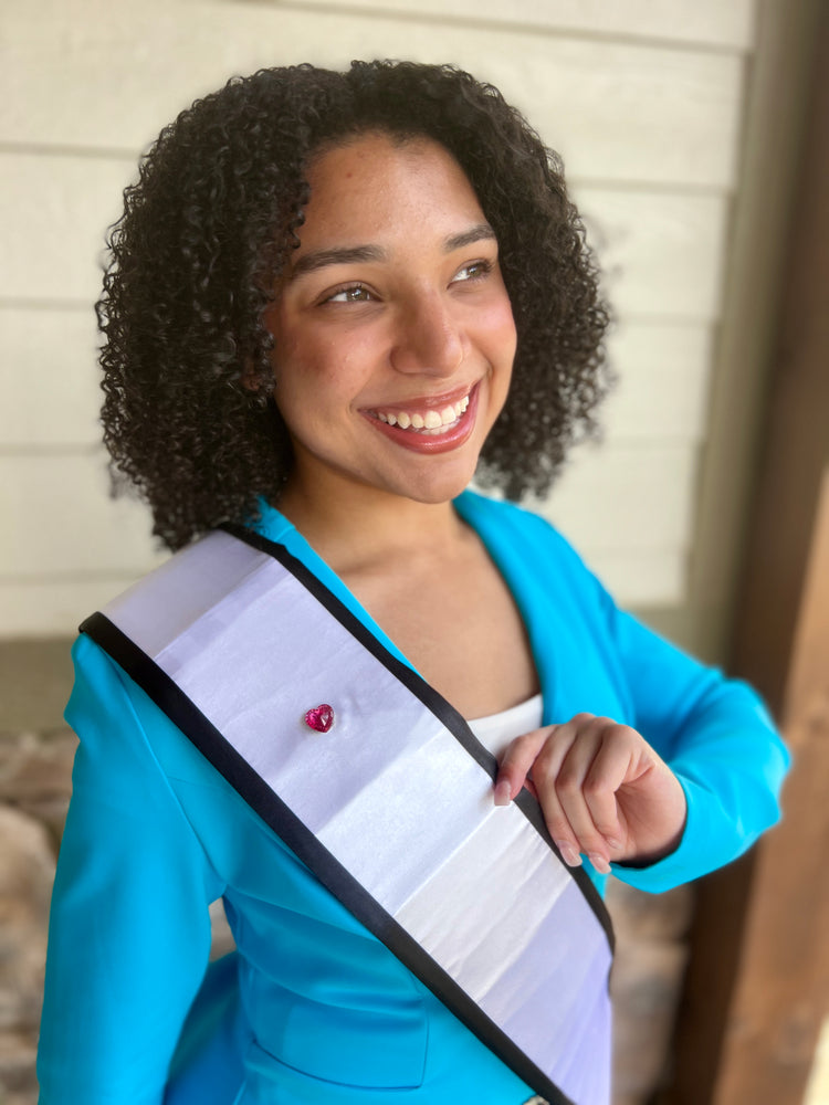 Gemstone Heart | Magnetic Brooch Pin