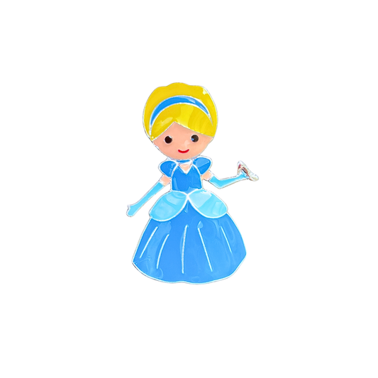 Glass Slipper Princess II | Magnetic Brooch Pin