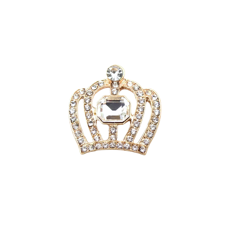 Embrace Crystal Crown | Magnetic Brooch Pin