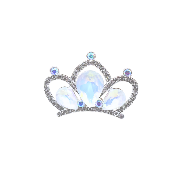 Eden Icy Frost Crown | Magnetic Brooch Pin