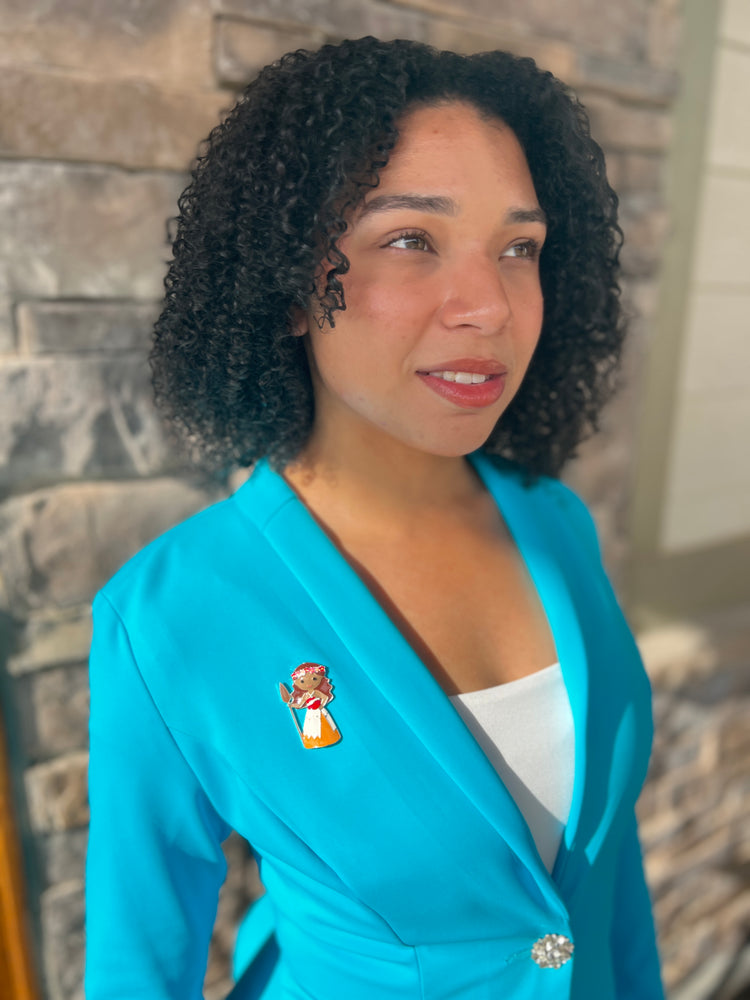 Island Princess II | Magnetic Brooch Pin