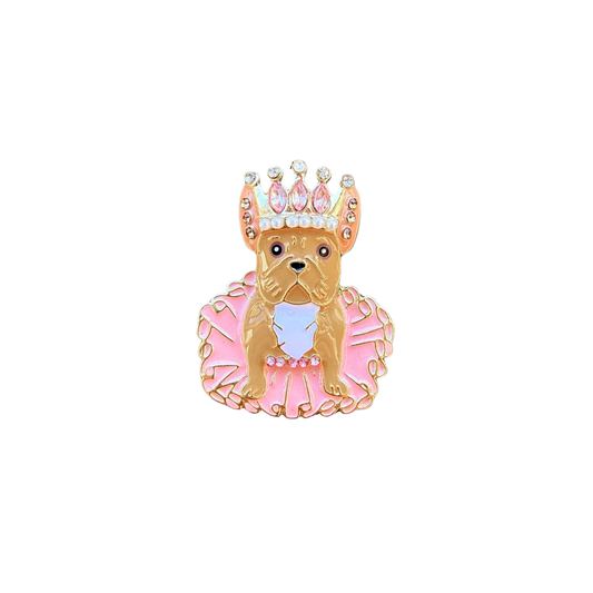 Puppy Princess | Magnetic Brooch Pin