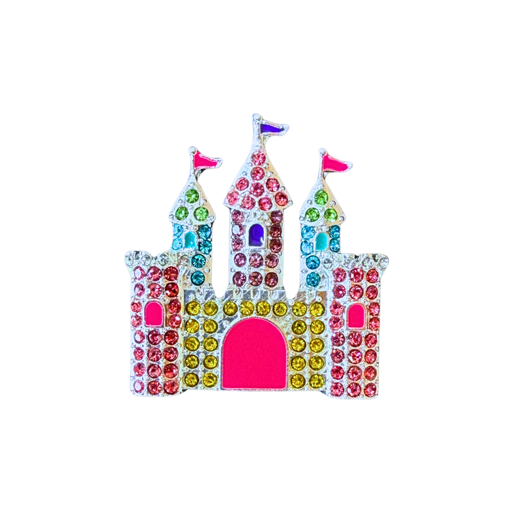 Rainbow Castle | Magnetic Brooch Pin