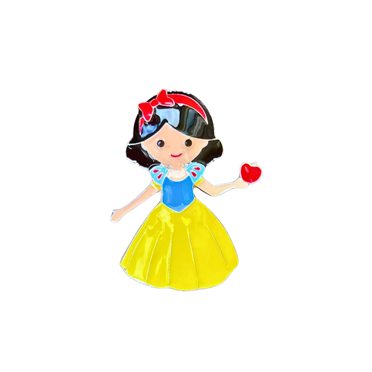 Snow Princess II | Magnetic Brooch Pin